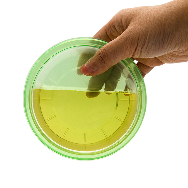 8-Unzen-Plätzchenbehälter zum Mitnehmen, luftdichter Einweg-PP-Becher aus Kunststoff mit Deckel