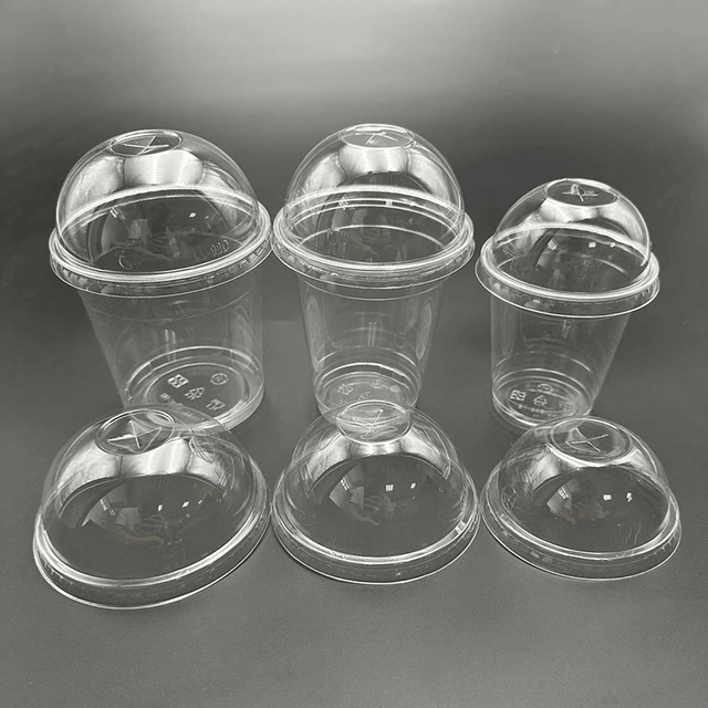 90 mm, 98 mm, 107 mm, Standard-Durchmesser, Einweg-Kunststoffdeckel-Serie für Trinkbecher